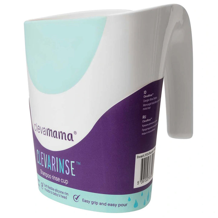 Clevamama Clevarinse Shampoo Rinse Cup - 500 Ml (Blue)