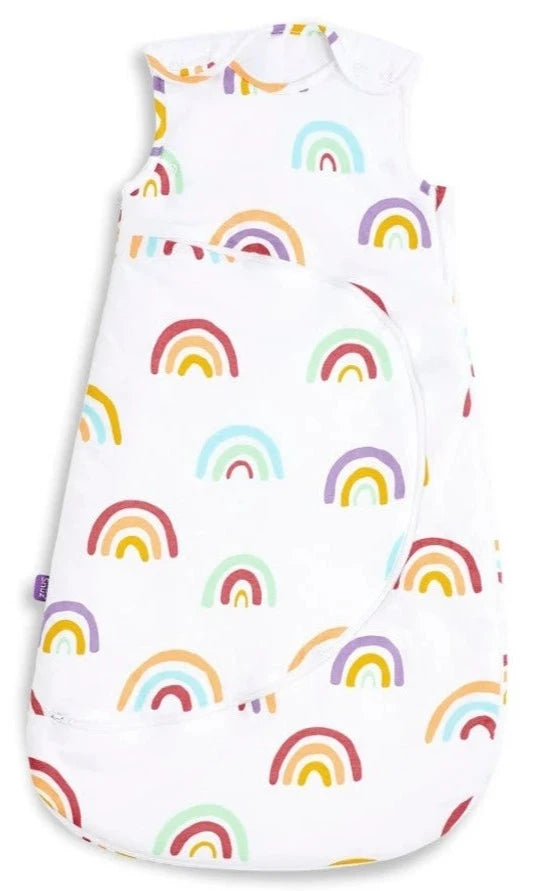 SnuzPouch Sleeping Bag, 1.0 Tog, 6-18M (Rainbow)