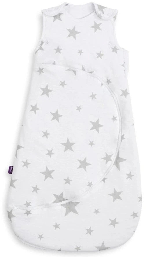 SnuzPouch Sleeping Bag, 1.0 Tog, 0-6M (Grey Star)