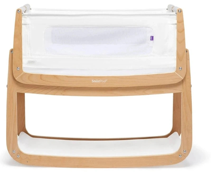 SnuzPod4 Bedside Crib (Natural)
