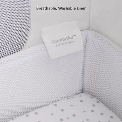 SnuzPod4 Bedside Crib (Rose White)