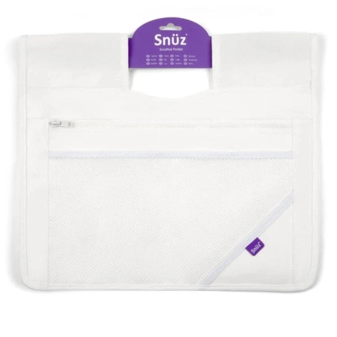 SnuzPod4 Storage Pocket (White)