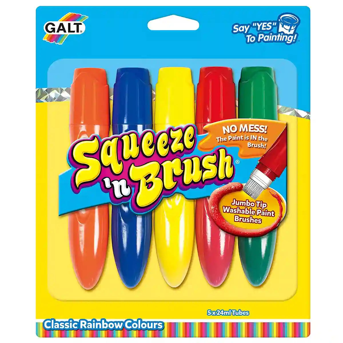 Galt - Squeeze N Brush - 5 Classic Colours
