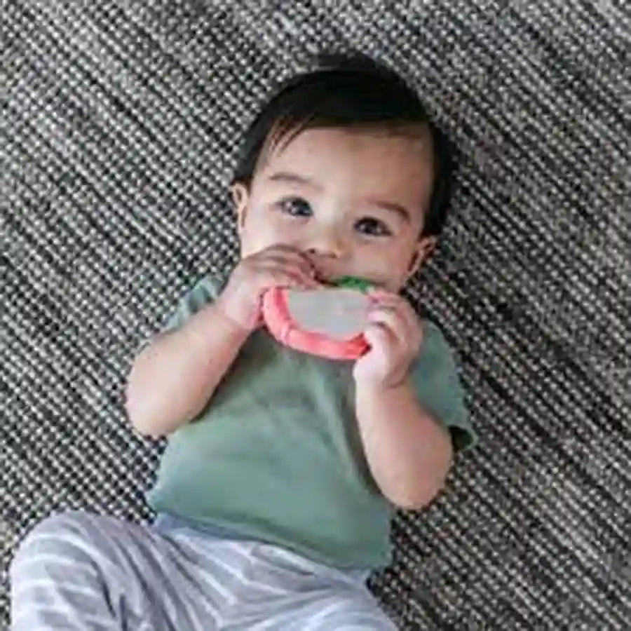 Infantino - Lil' Nibbles Vibrating Teether - Apple