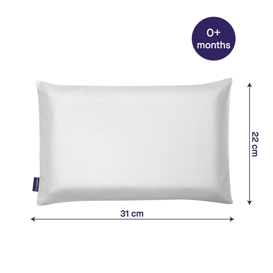 ClevaFoam Pram Pillow Case (White)