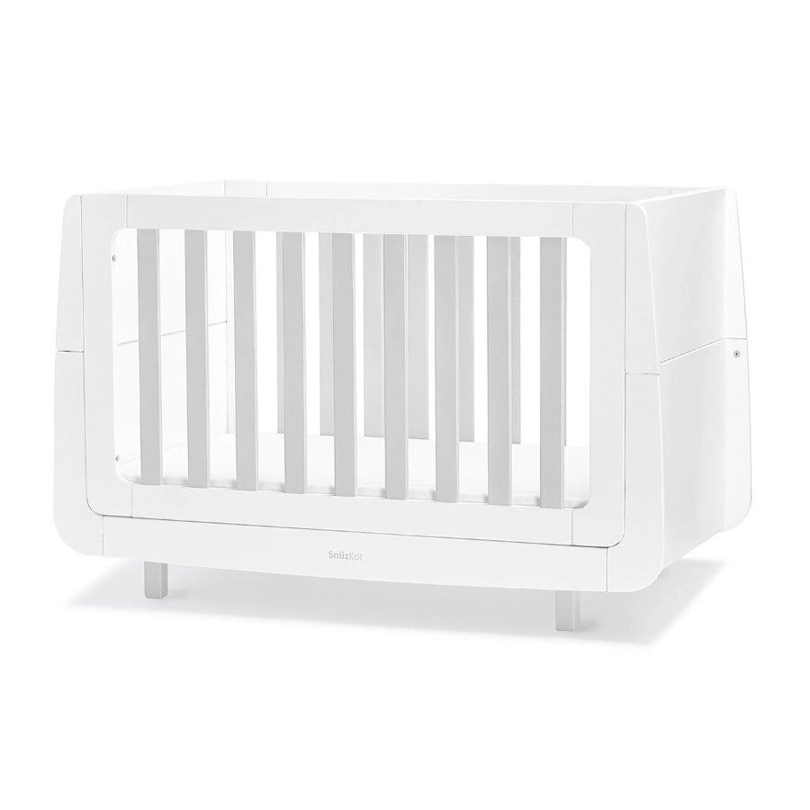 SnuzKot Mode Cot Bed (Grey) - Mattress Included