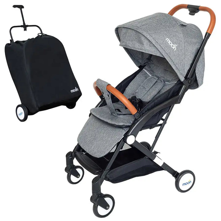 Moon Ritzi Cabin Stroller Grey Halamama s Premium at best price Halamama
