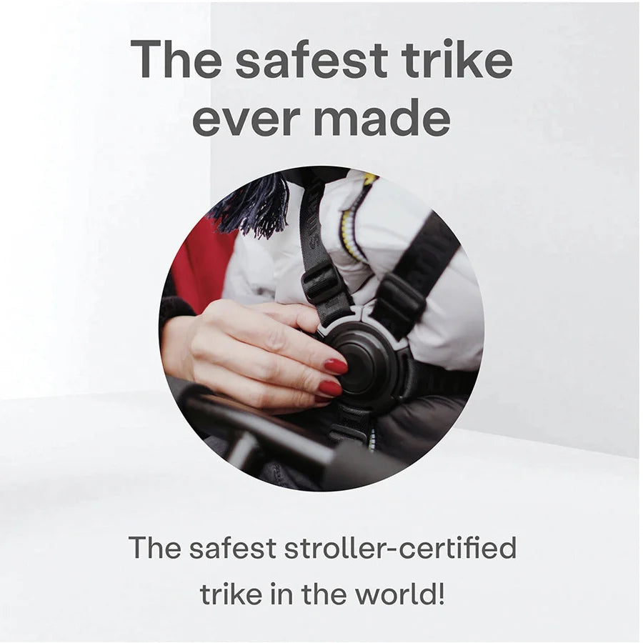 دراجة ثلاثية العجلات SmarTrike - STR7 Urban Stoller (أسود) دراجة ثلاثية العجلات SmarTrike - STR7 Urban Stoller (أسود)
