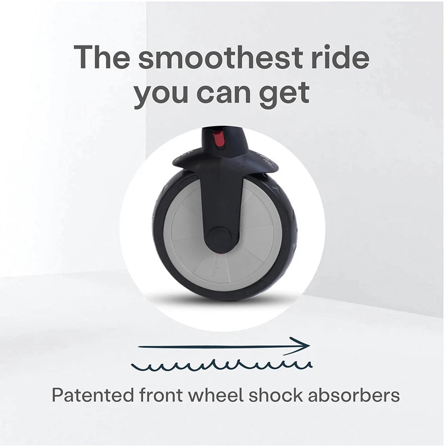 دراجة ثلاثية العجلات SmarTrike - STR7 Urban Stoller (أسود) دراجة ثلاثية العجلات SmarTrike - STR7 Urban Stoller (أسود)
