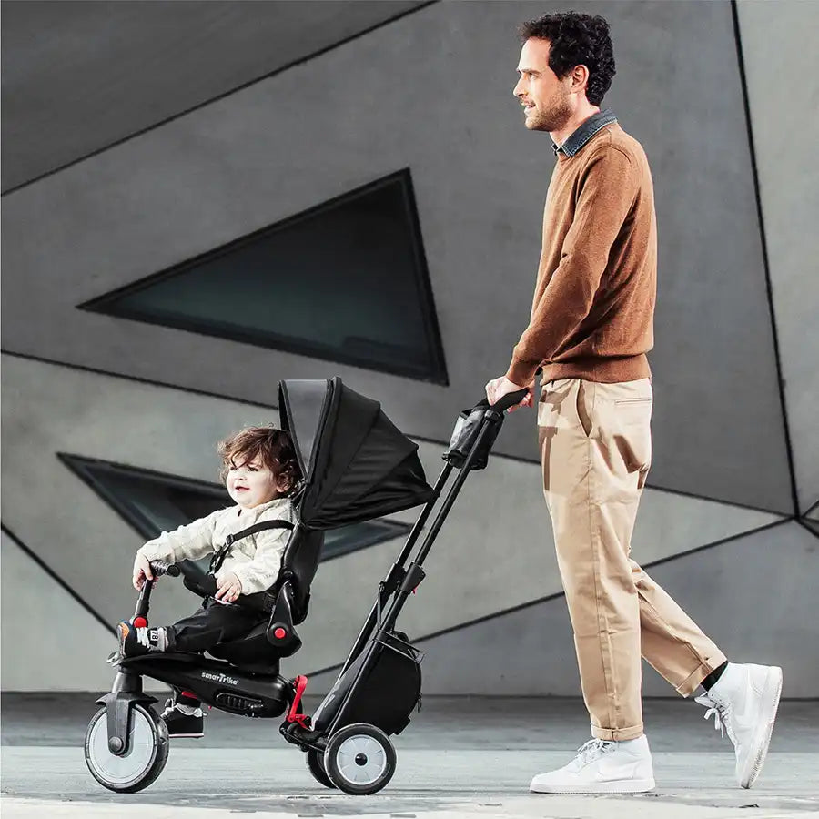 دراجة ثلاثية العجلات SmarTrike - STR7 Urban Stoller (أسود) دراجة ثلاثية العجلات SmarTrike - STR7 Urban Stoller (أسود)