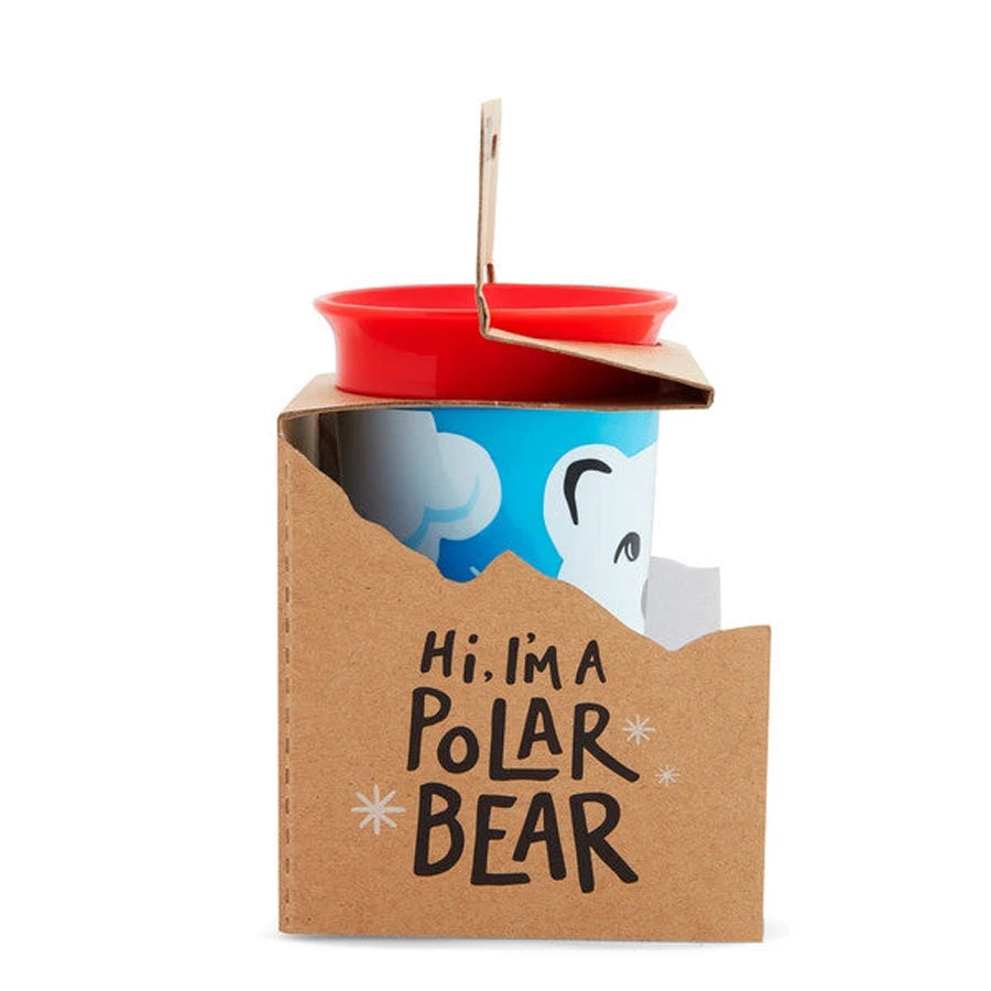 Munchkin Miracle 360 WildLove Sippy Cup 1pc 9oz - Polar Bear Munchkin Miracle 360 WildLove Sippy Cup 1pc 9oz - Polar Bear