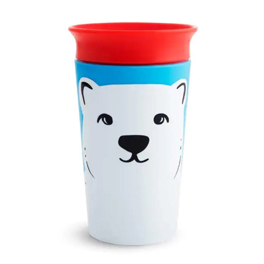 Munchkin Miracle 360 WildLove Sippy Cup 1pc 9oz - Polar Bear Munchkin Miracle 360 WildLove Sippy Cup 1pc 9oz - Polar Bear