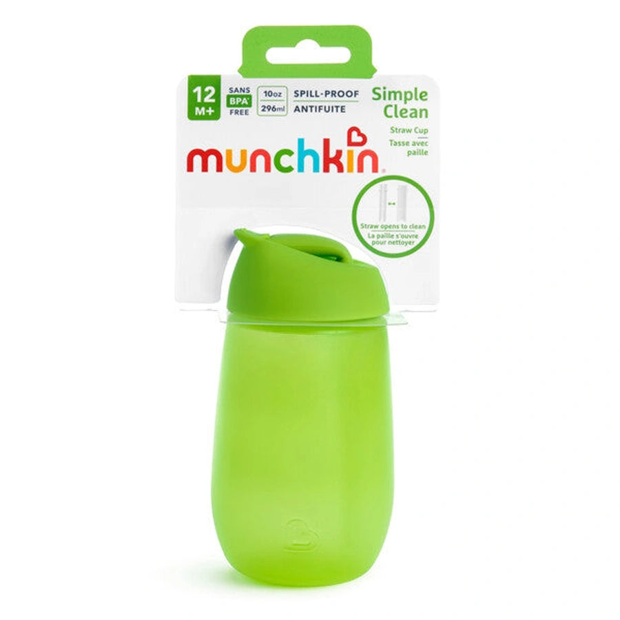 Munchkin - Simple Clean Straw Cup 10oz (Green)