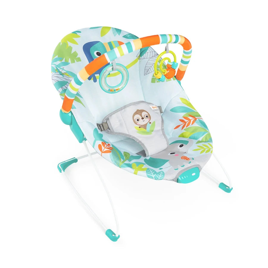 Bright Starts Rainforest Vibes Vibrating Bouncer Bright Starts Rainforest Vibes Vibrating Bouncer