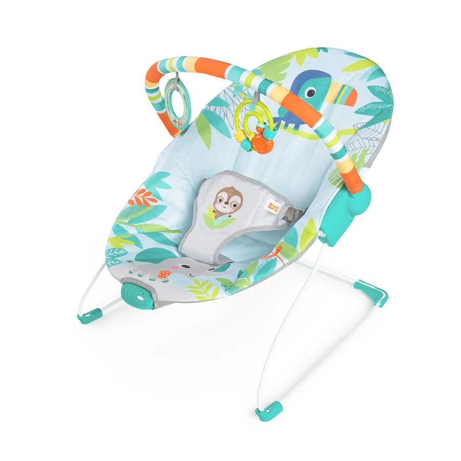 Bright Starts Rainforest Vibes Vibrating Bouncer Bright Starts Rainforest Vibes Vibrating Bouncer