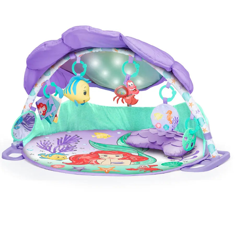 Bright Starts The Little Mermaid Twinkle Trove Lights & Music Activity Gym