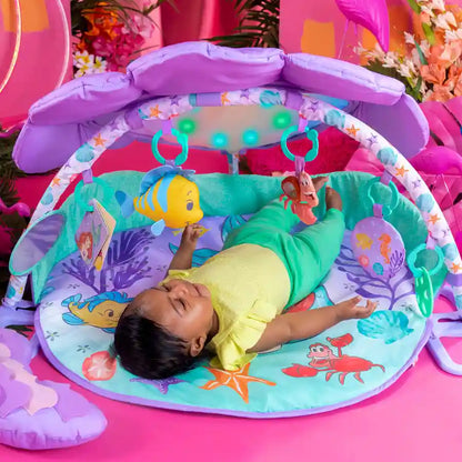 Bright Starts The Little Mermaid Twinkle Trove Lights & Music Activity Gym