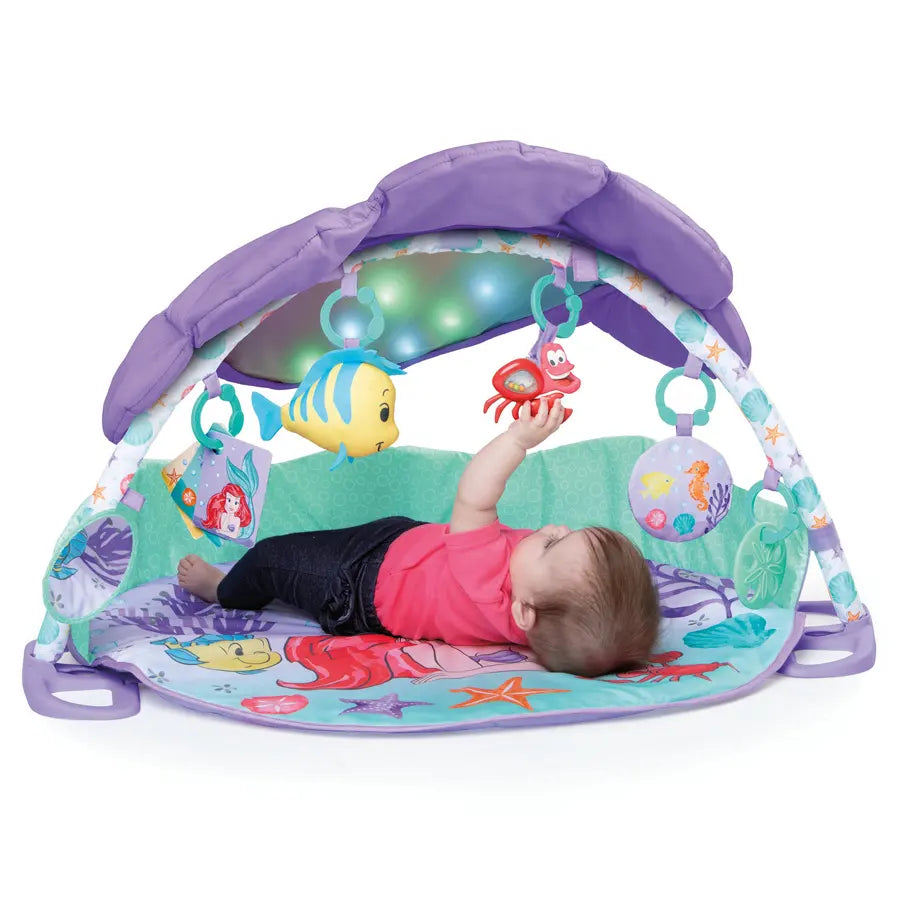 Bright Starts The Little Mermaid Twinkle Trove Lights & Music Activity Gym