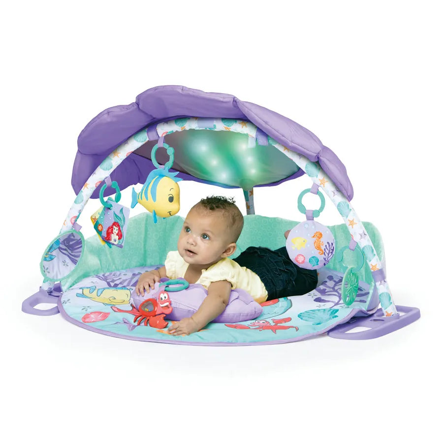 Bright Starts The Little Mermaid Twinkle Trove Lights & Music Activity Gym