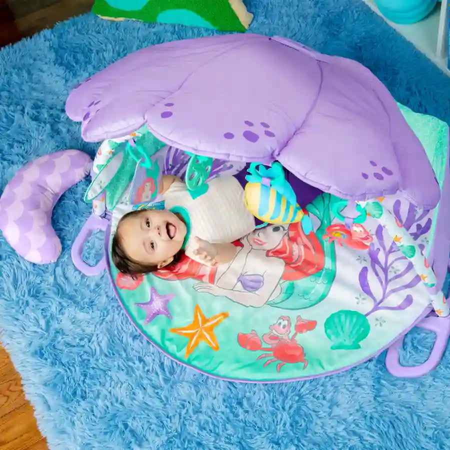 Bright Starts The Little Mermaid Twinkle Trove Lights & Music Activity Gym