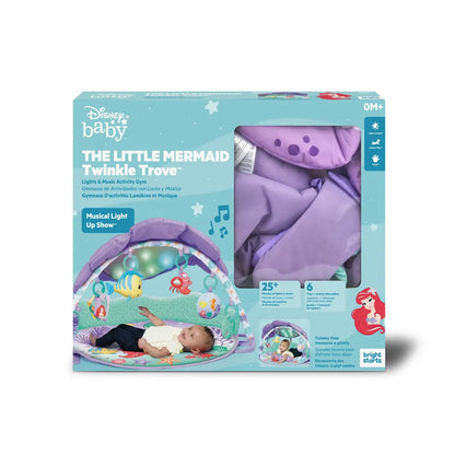 Bright Starts The Little Mermaid Twinkle Trove Lights & Music Activity Gym