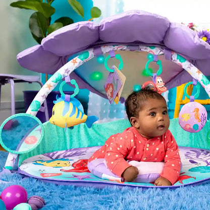 Bright Starts The Little Mermaid Twinkle Trove Lights & Music Activity Gym
