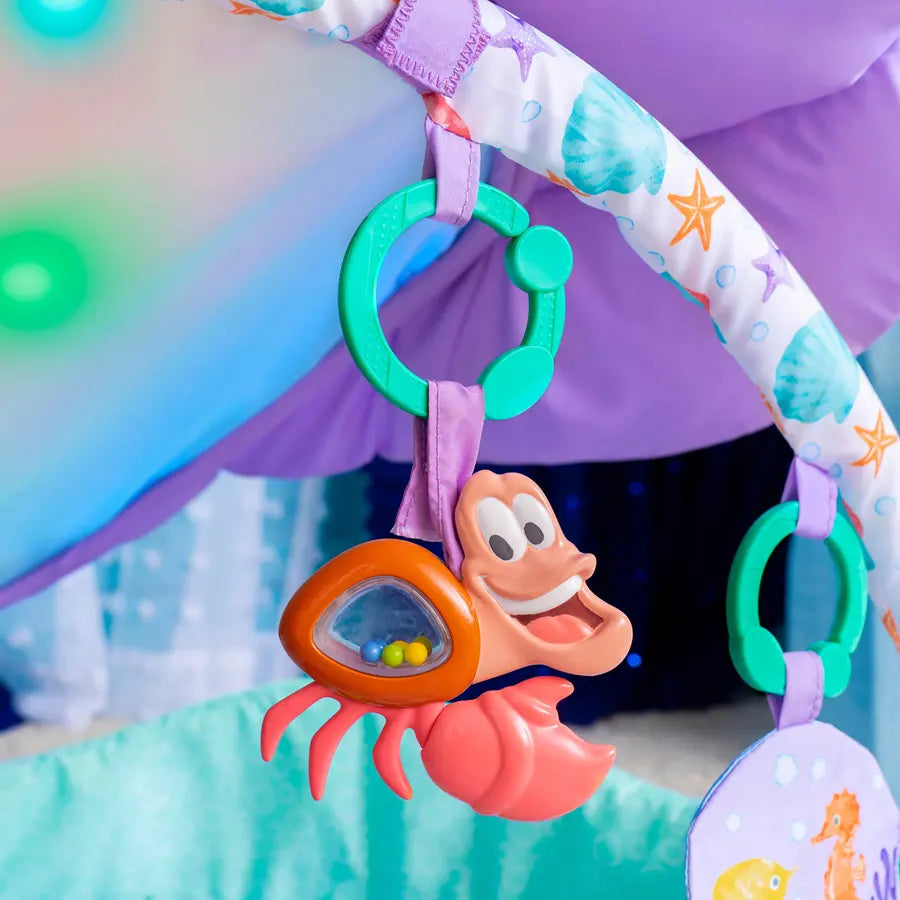 Bright Starts The Little Mermaid Twinkle Trove Lights & Music Activity Gym