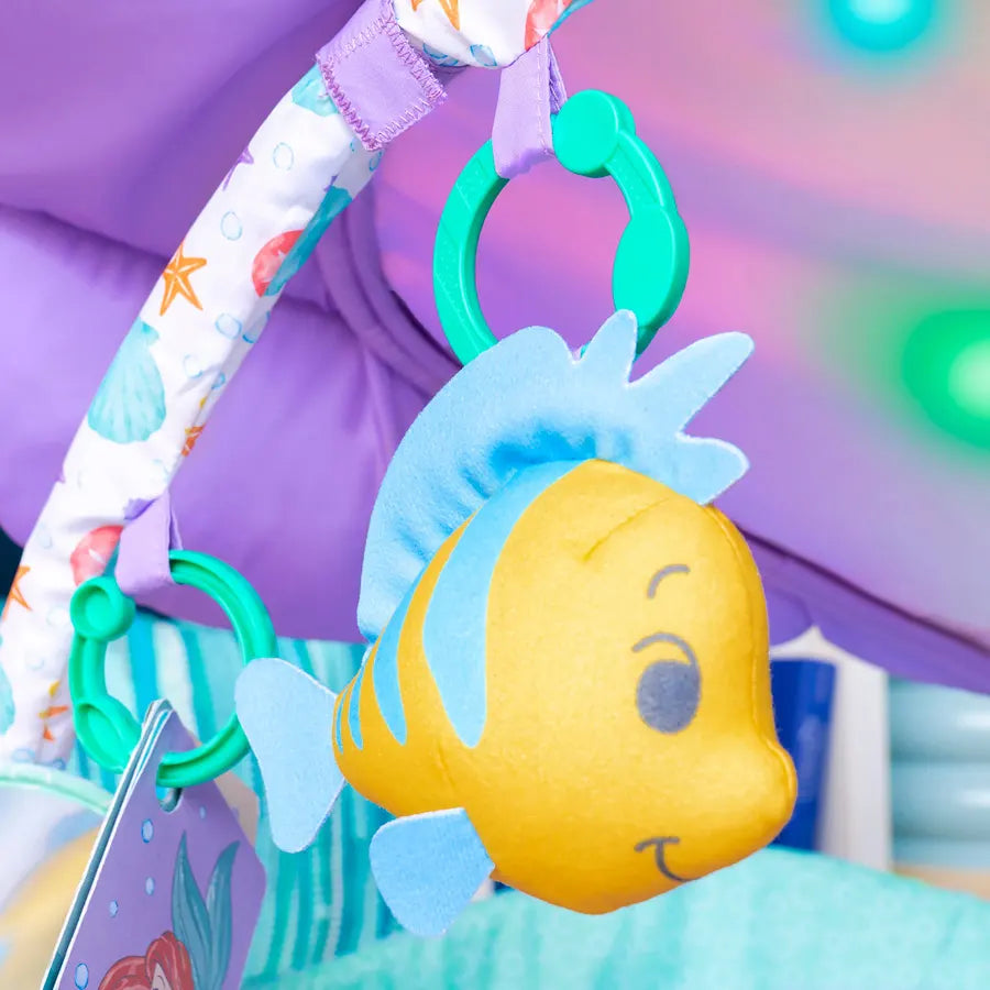 Bright Starts The Little Mermaid Twinkle Trove Lights & Music Activity Gym