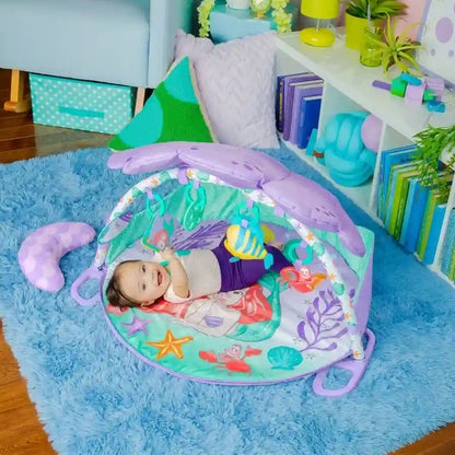Bright Starts The Little Mermaid Twinkle Trove Lights & Music Activity Gym