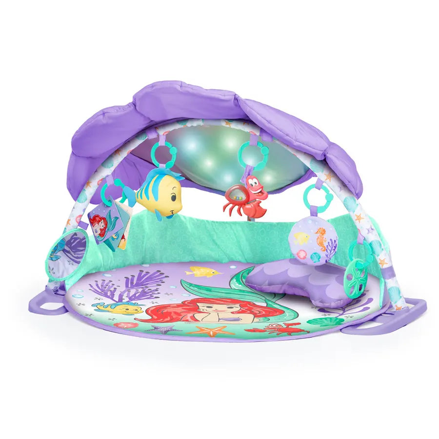 Bright Starts The Little Mermaid Twinkle Trove Lights & Music Activity Gym