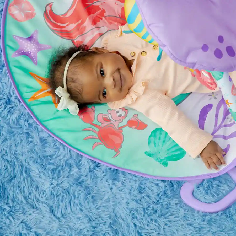 Bright Starts The Little Mermaid Twinkle Trove Lights & Music Activity Gym