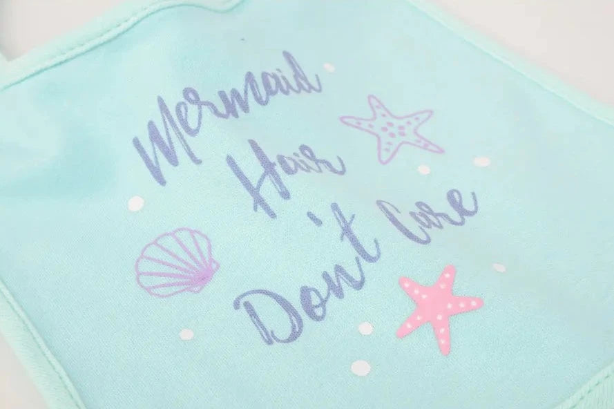 Hudson Baby Interlock Terry Bib - Mermaid (Pack of 5)