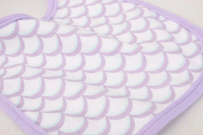 Hudson Baby Interlock Terry Bib - Mermaid (Pack of 5)