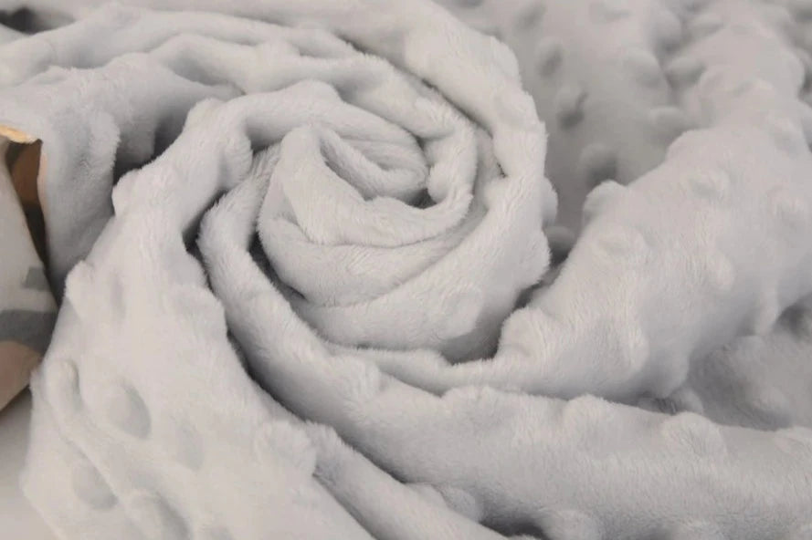 Hudson Baby - Print Mink Blanket With Sherpa Backing Neutral Safari
