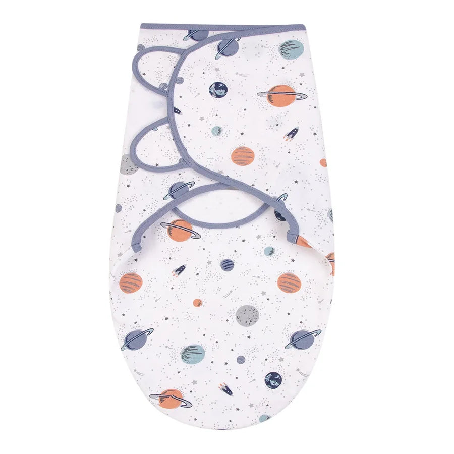 Hudson Baby - Wrap Swaddle Blanket - Space