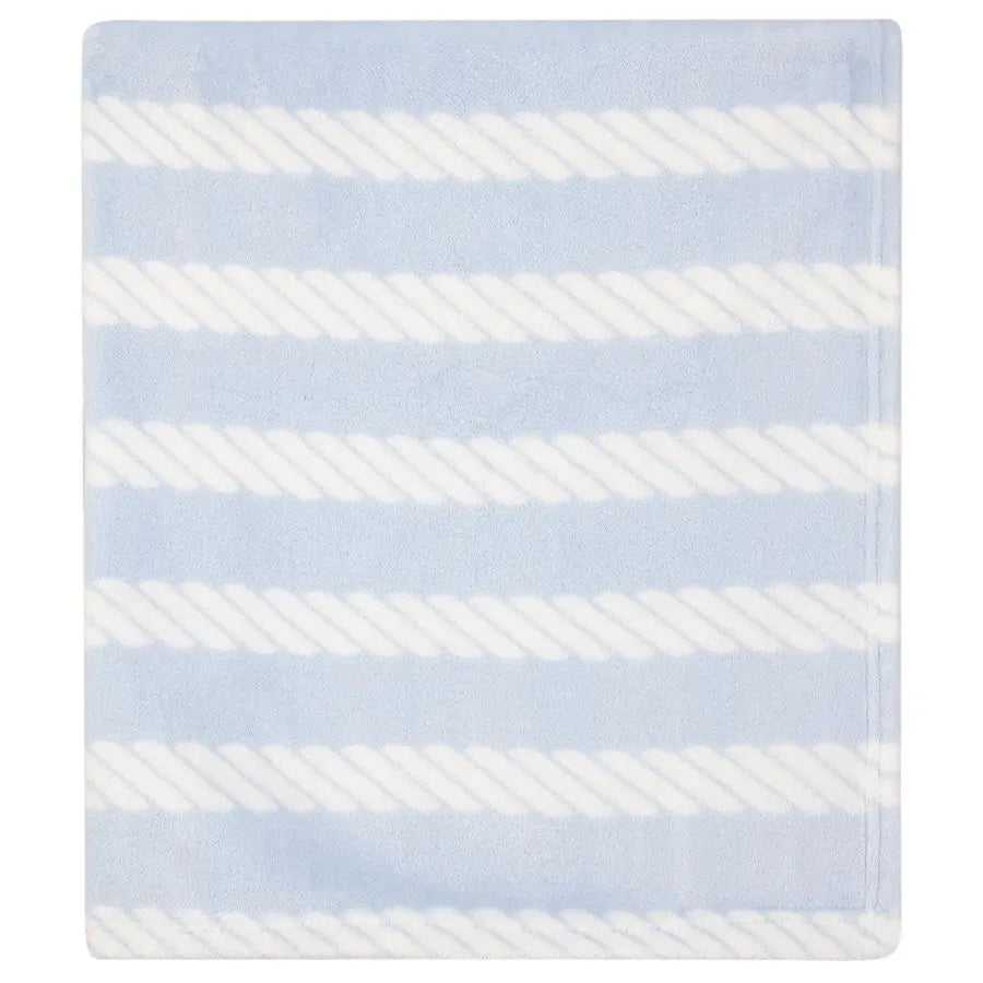 Hudson Baby Plush Blanket And Toy - Blue Whale