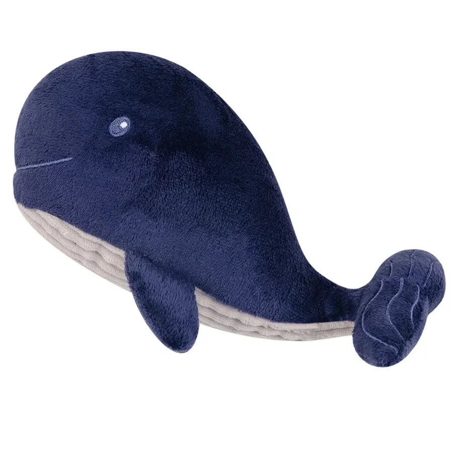 Hudson Baby Plush Blanket And Toy - Blue Whale