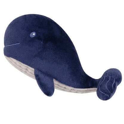 Hudson Baby Plush Blanket And Toy - Blue Whale
