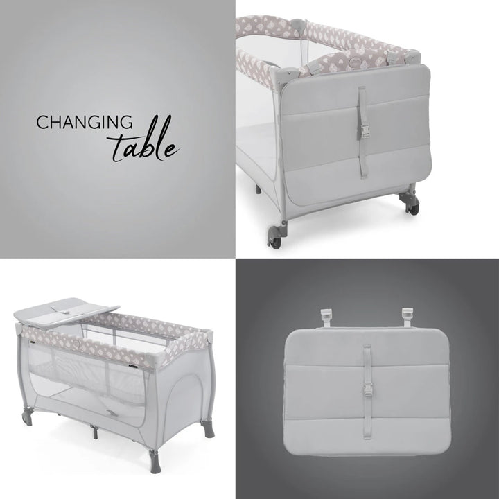 hauck dream n care center Hauck Sleep'n Play Center Teddy Grey