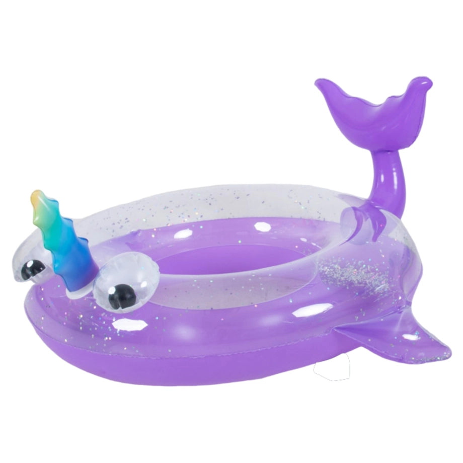 Jilong Glitter Whale Swim Ring