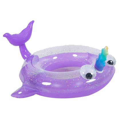Jilong Glitter Whale Swim Ring