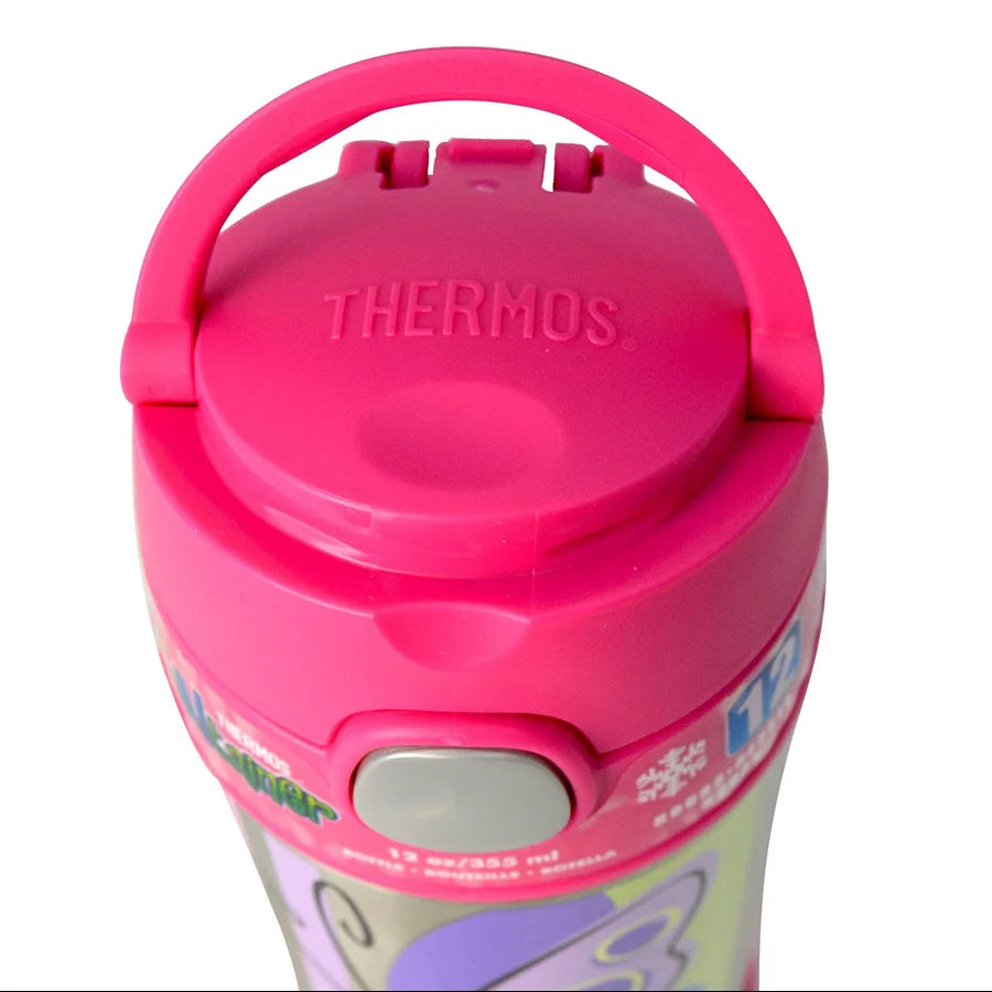 Thermos - Funtainer Stainless Steel Bottle - Butterfly (355 ml)
