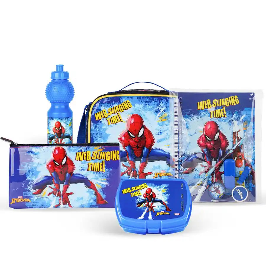 مجموعة Marvel Spiderman Web Sling Action 6in1 مقاس 18 بوصة مجموعة Marvel Spiderman Web Sling Action 6in1 مقاس 18 بوصة