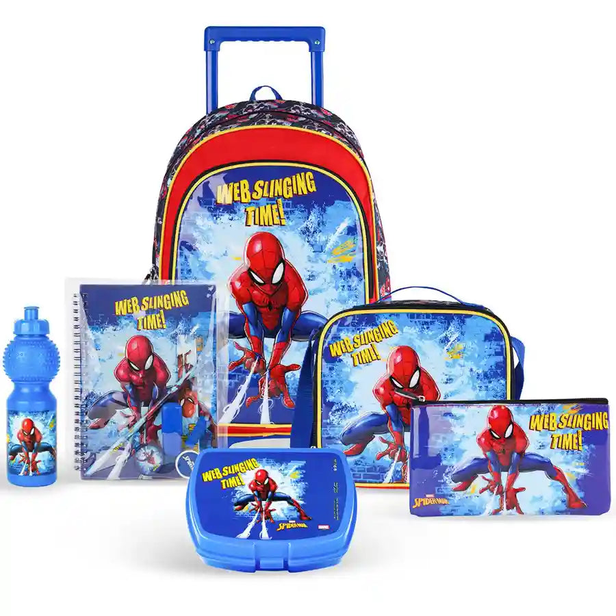 مجموعة Marvel Spiderman Web Sling Action 6in1 مقاس 18 بوصة مجموعة Marvel Spiderman Web Sling Action 6in1 مقاس 18 بوصة