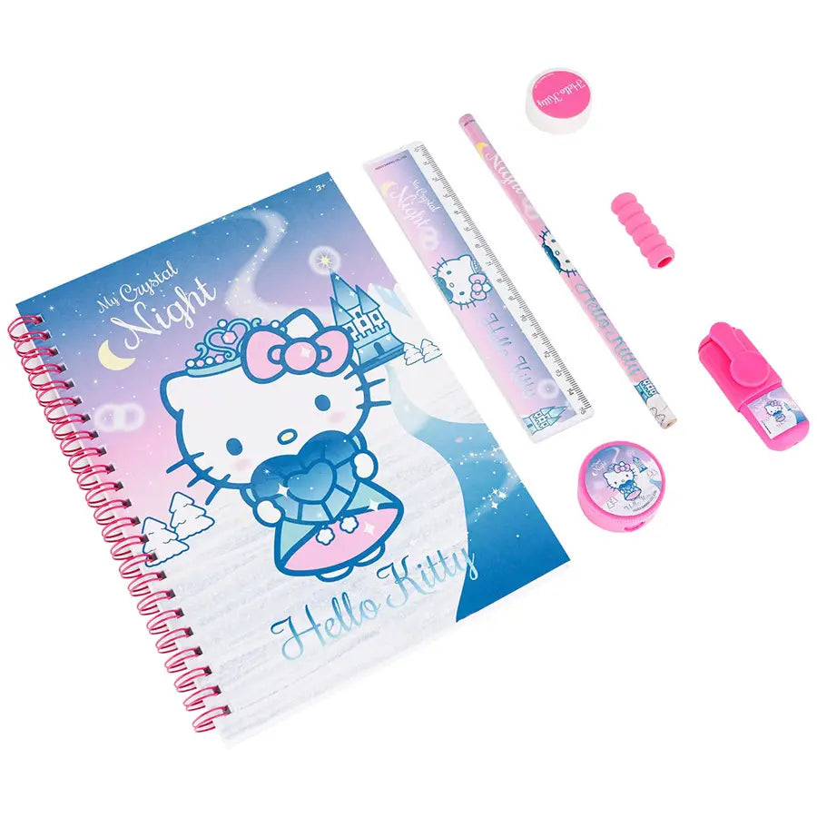 Sanrio Hello Kitty My Crystal Night 6in1 Box Set 16"