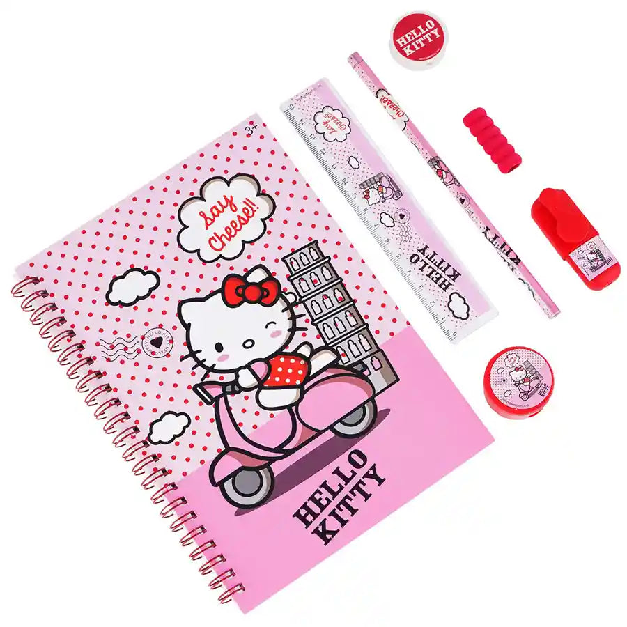 Sanrio Hello Kitty Say Cheese! 6in1 Box Set 18"