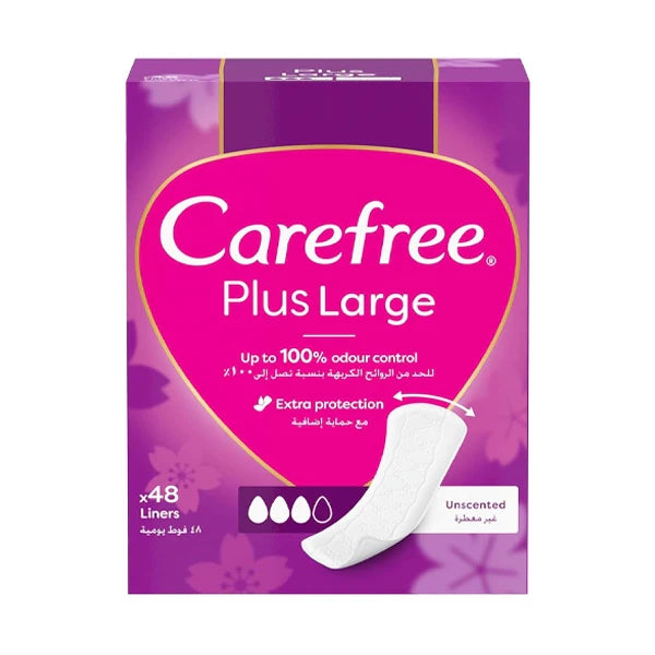 Carefree Large Pantyliners Fresh Scent Pack of 48