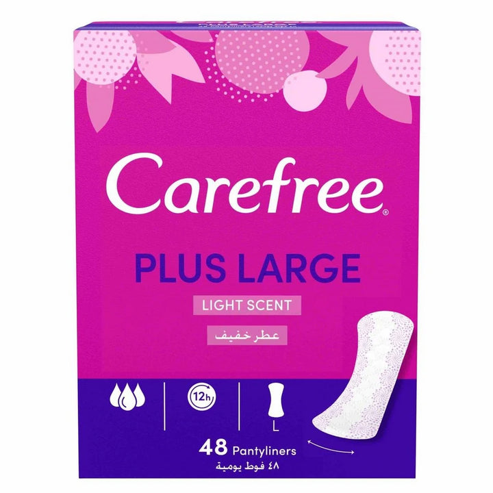 Carefree Large Pantyliners Pack of 48
