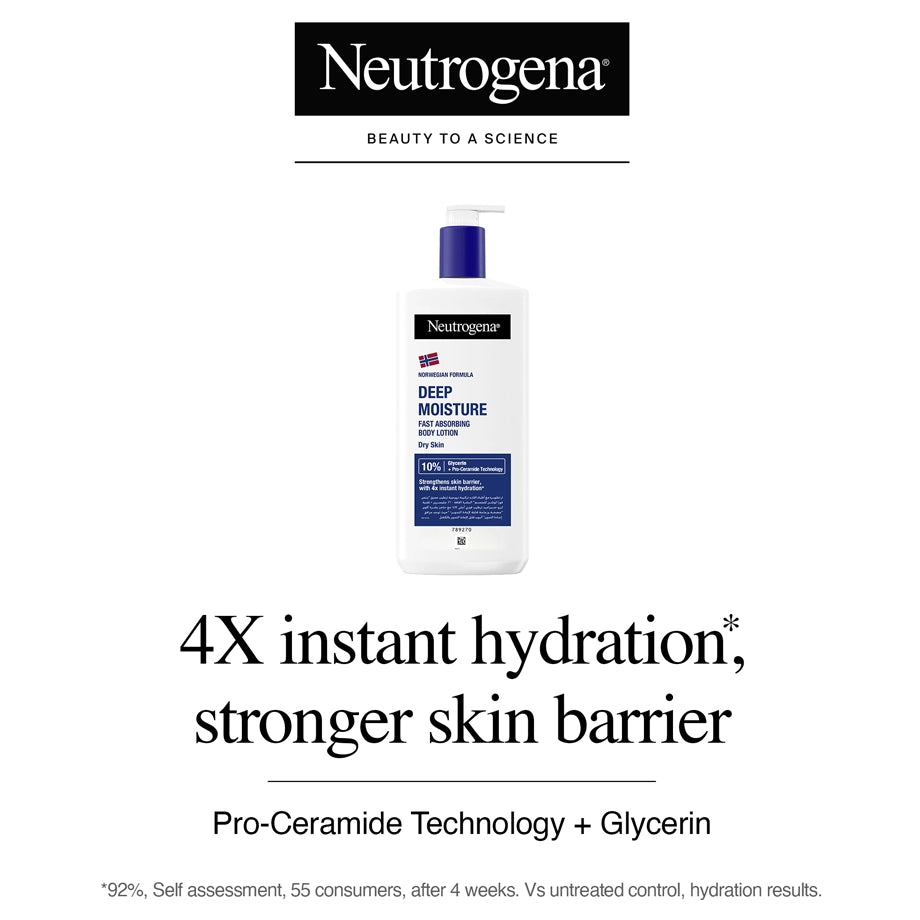 Neutrogena Norwegian Deep Moisture Body Lotion Dry Skin 400ml