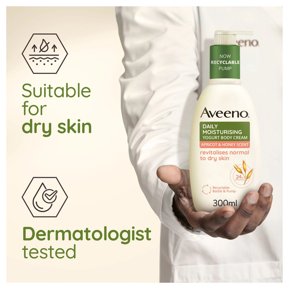 Aveeno Daily Moisturising Yogurt Body Cream 500ml